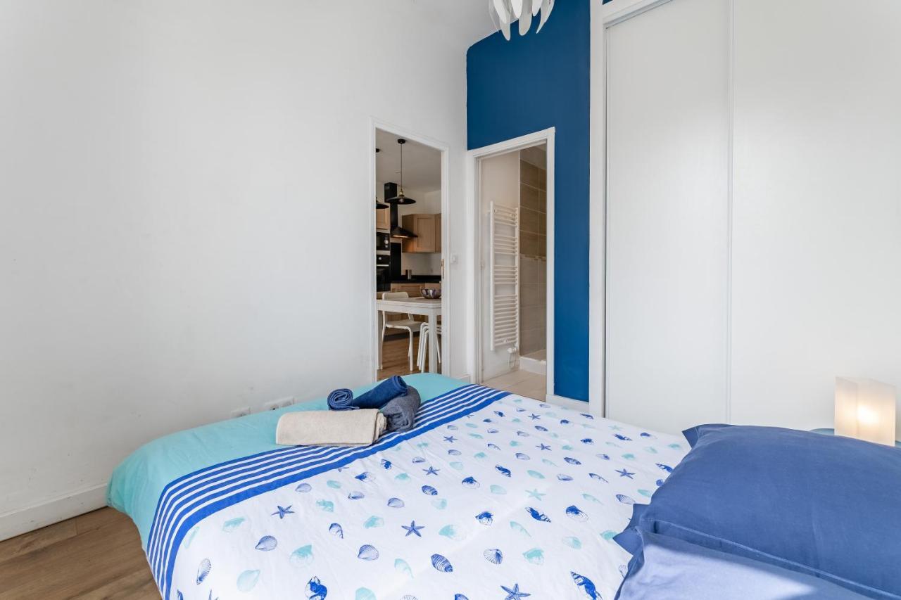Charming Bright And Equipped Apartment Marseille Exteriör bild
